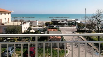 Sea view from the private balcony