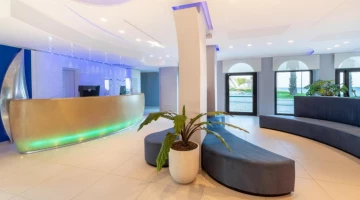 Rezeption in der Lobby