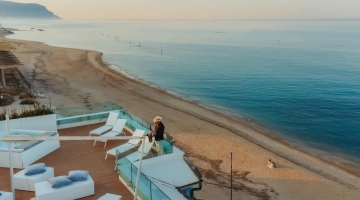 Panoramic view from the terrace