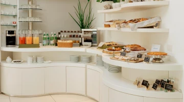 Kontinentales Frühstücksbuffet
