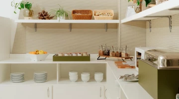 Kontinentales Frühstücksbuffet