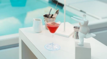 Aperitif auf der Terrasse