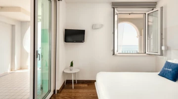 Suite mit Meerblick und Terrasse