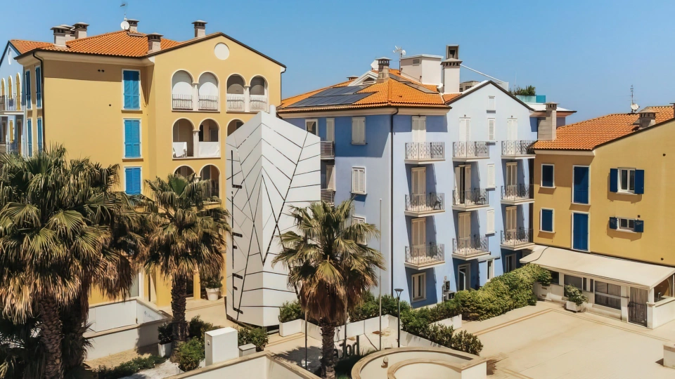 External facade of the hotel