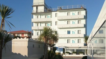 Facciata esterna dell'hotel