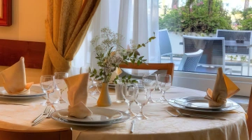 Sala del ristorante interno