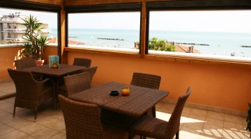 Furnished panoramic terrace
