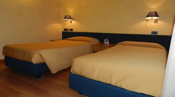 Standard double room with single beds