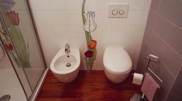 Bathroom in La Magnum triple room