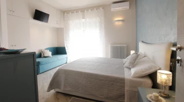 Vierbettzimmer mit Meeresblick