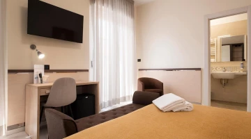 Superior double room with TV and desk