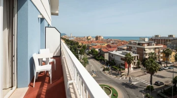 Balcony with sea view