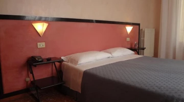 Room with telephone