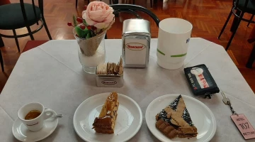 Breakfast at the table