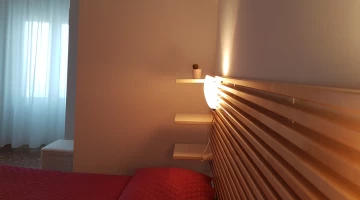 Detail of double bedroom