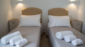 Room with double beds