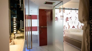 Private amenities in the diamond suite