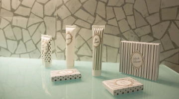 Set of bathroom products