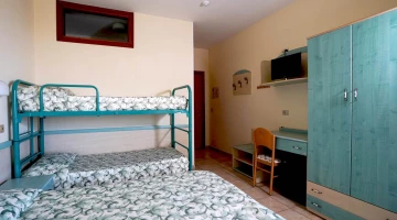 Zimmer mit Etagenbett