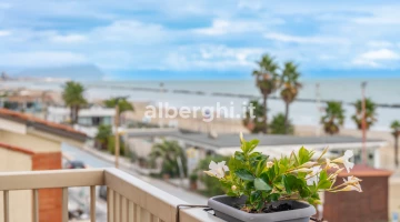 Vue sur la plage