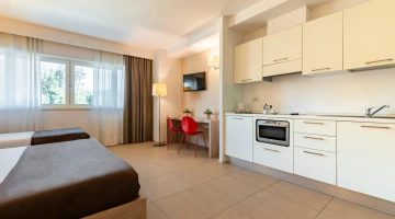 Equipped kitchen corner