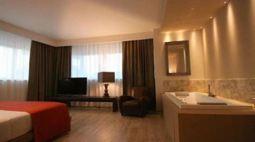 Sanfte Beleuchtung in der Suite