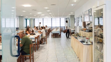 Restaurant hall