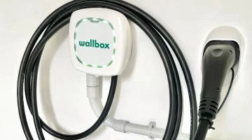 Electric car charging station