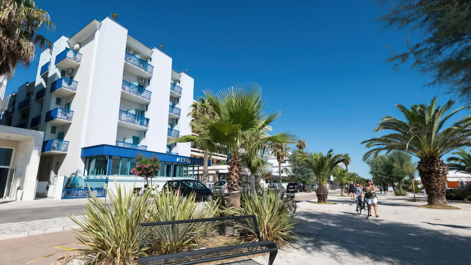 External facade of the hotel