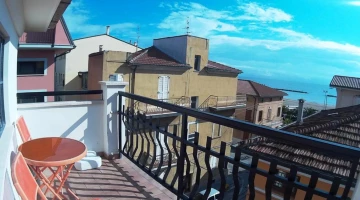 Common terrace for relaxing moments