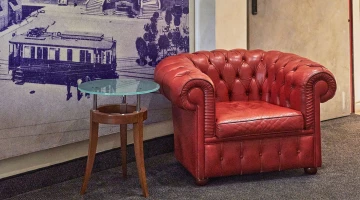 Furnishing details in the common areas