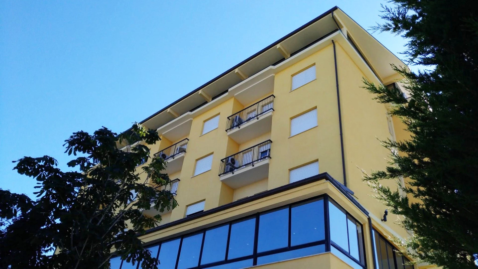 External facade of the hotel