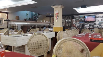 Buffet area