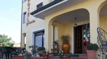 Entrance with veranda