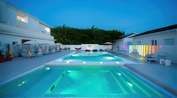 The swimming pool