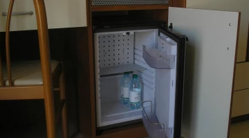 Mini bar in the room