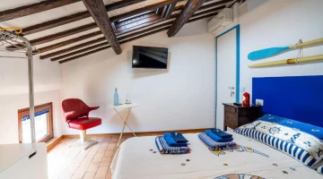 Smart-TV in der Mansarde