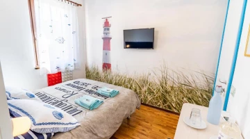 Smart-TV im Hauptschlafzimmer
