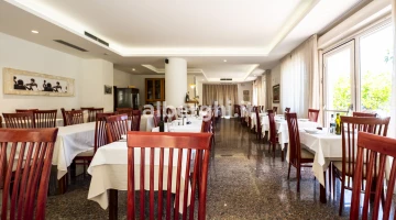 Dining room with a view