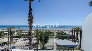 Balcony with sea view