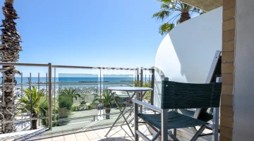 Balcony with sea view