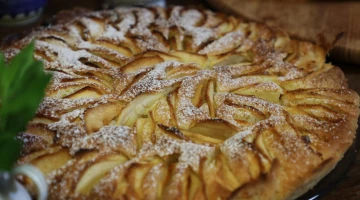 Tarte aux pommes maison