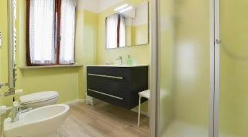 Private bathroom with shower