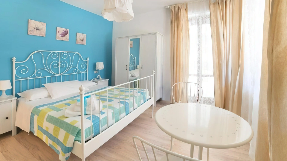 Lavender double bedroom