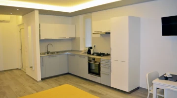 Cucina attrezzata in Camera Leopardi