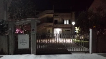 Facciata esterna della struttura