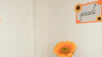 Eingang zum Sonnenblumenzimmer