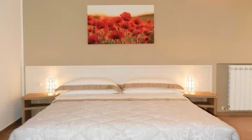 Mohn-Doppelzimmer