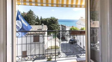 Room with private balcony
