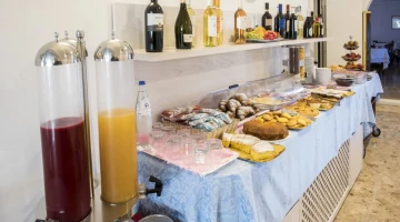 Continental breakfast buffet